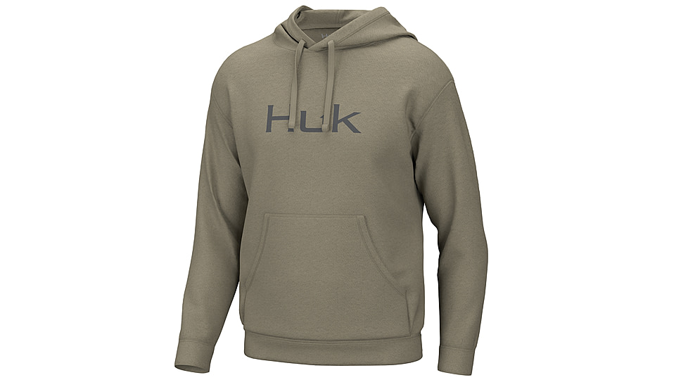 HUK Performance Fishing HukD Up Logo Hoodie - Mens, Overland Trek, M, H1300094-319-M