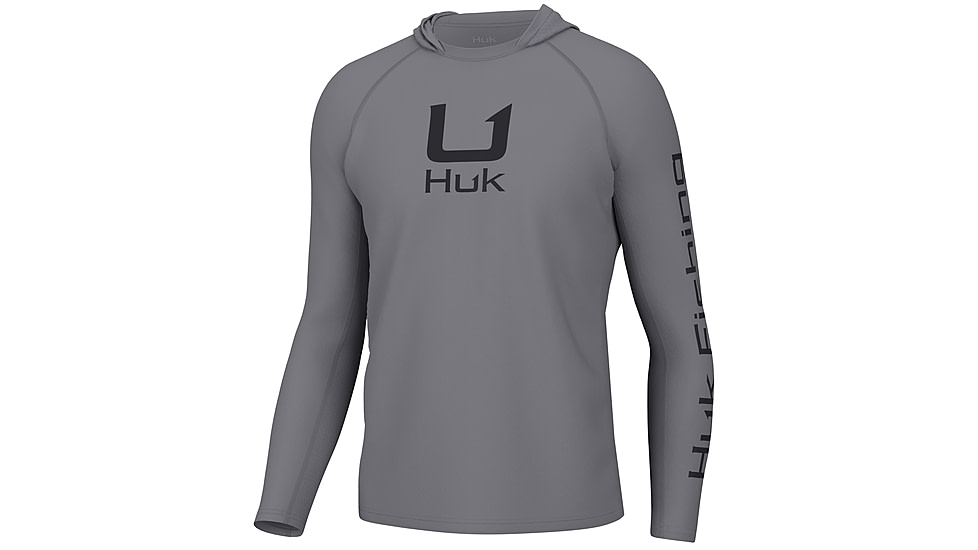 HUK Performance Fishing Icon Hoodie - Mens, Night Owl, XL, H1200574-016-XL