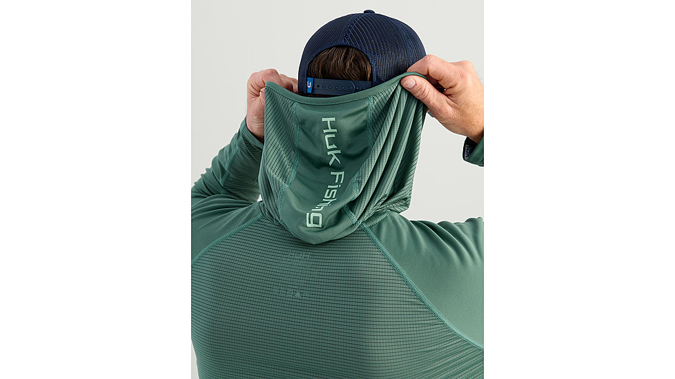 HUK Performance Fishing Icon Hoodie - Mens, North Atlantic, Extra Large, H1200574-365-XL