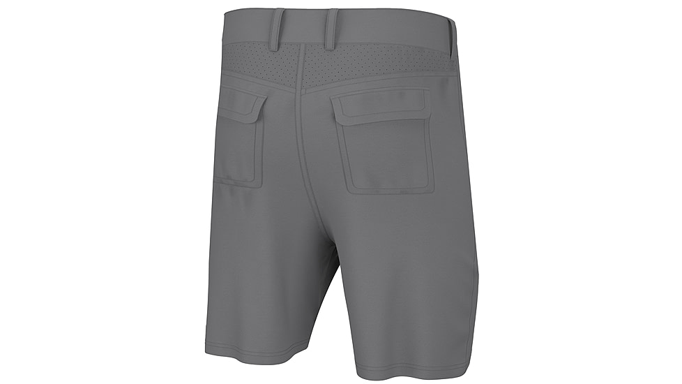 HUK Performance Fishing Nxtlvl 7 Short - Mens, Overcast Grey, Extra Large, H2000173-032-XL