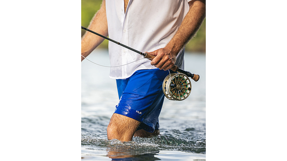 HUK Performance Fishing Pursuit Volley Swim Short - Mens, Ocean Blue, Medium, H2000184-460-M