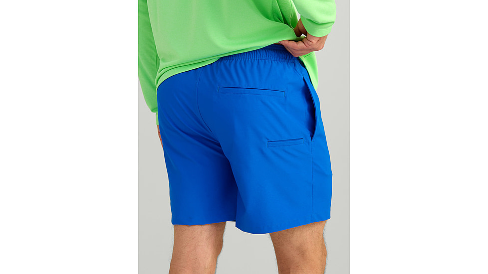 HUK Performance Fishing Pursuit Volley Swim Short - Mens, Ocean Blue, Medium, H2000184-460-M