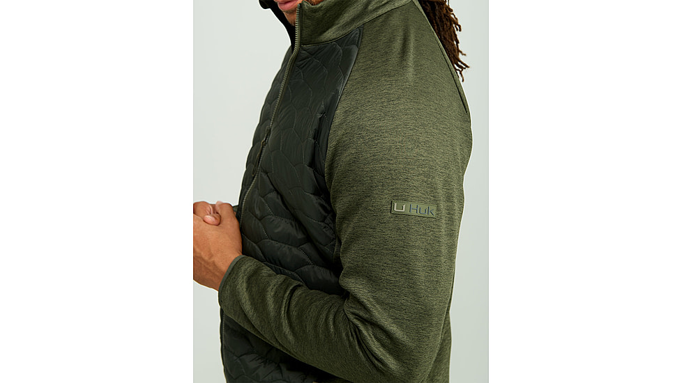 HUK Performance Fishing Scale Hybrid Jacket - Mens, Cypress Landing, Medium, H4000158-377-M