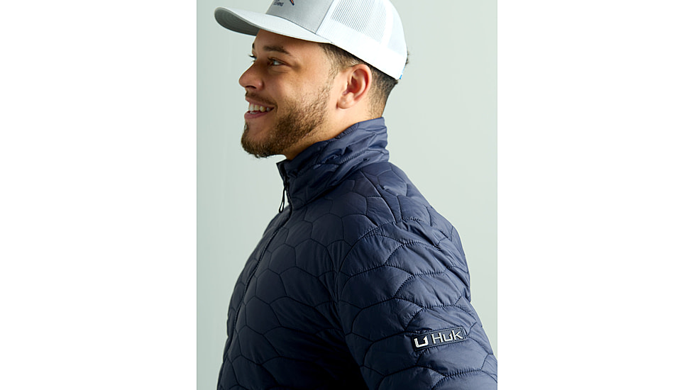 HUK Performance Fishing Scale Jacket - Mens, Naval Academy, Medium, H4000156-413-M