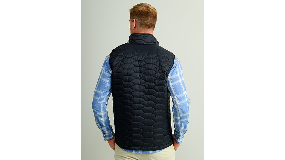 HUK Performance Fishing Scale Vest - Mens, Black, Large, H4000157-001-L