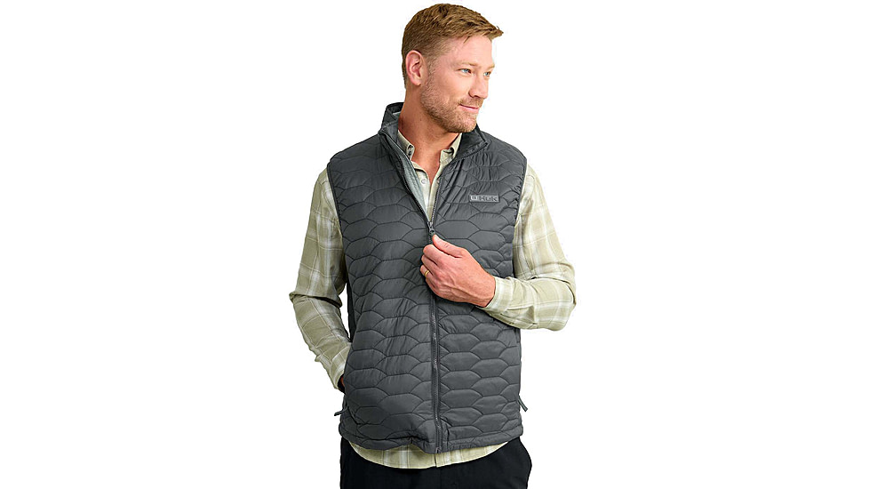 HUK Performance Fishing Scale Vest - Mens, Night Owl, Large, H4000157-016-L