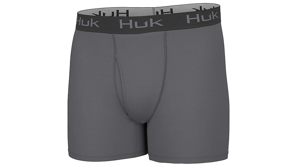 HUK Performance Fishing Solid Boxer - Mens, Night Owl, S, H5000043-016-S