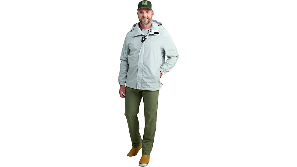 HUK Performance Fishing Storm Jacket - Mens, Harbor Mist, 2XL, H4000159-034-XXL