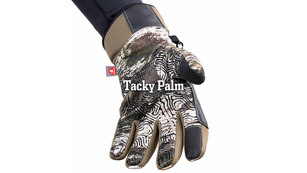 Huntworth Anchorage Hunting Glove - Womens, Primaloft Insulated, Waterproof, Tarnen, Small, E-1206-L-TRN-S