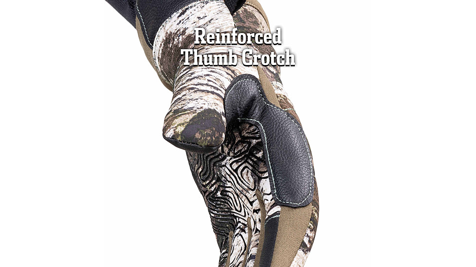 Huntworth Anchorage Hunting Glove - Womens, Primaloft Insulated, Waterproof, Tarnen, Small, E-1206-L-TRN-S