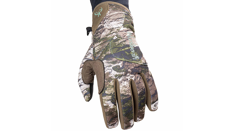 Huntworth Ansted Mid Weight Hunting Glove - Womens, Plush Fleece Lined, Tarnen, Small, E-1207-L-TRN-S