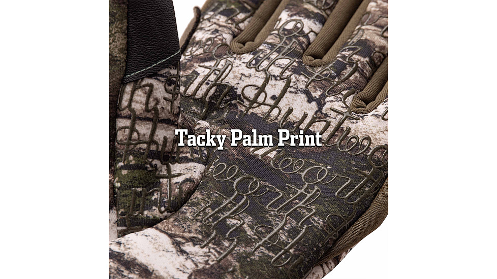 Huntworth Ansted Mid Weight Hunting Glove - Womens, Plush Fleece Lined, Tarnen, Small, E-1207-L-TRN-S