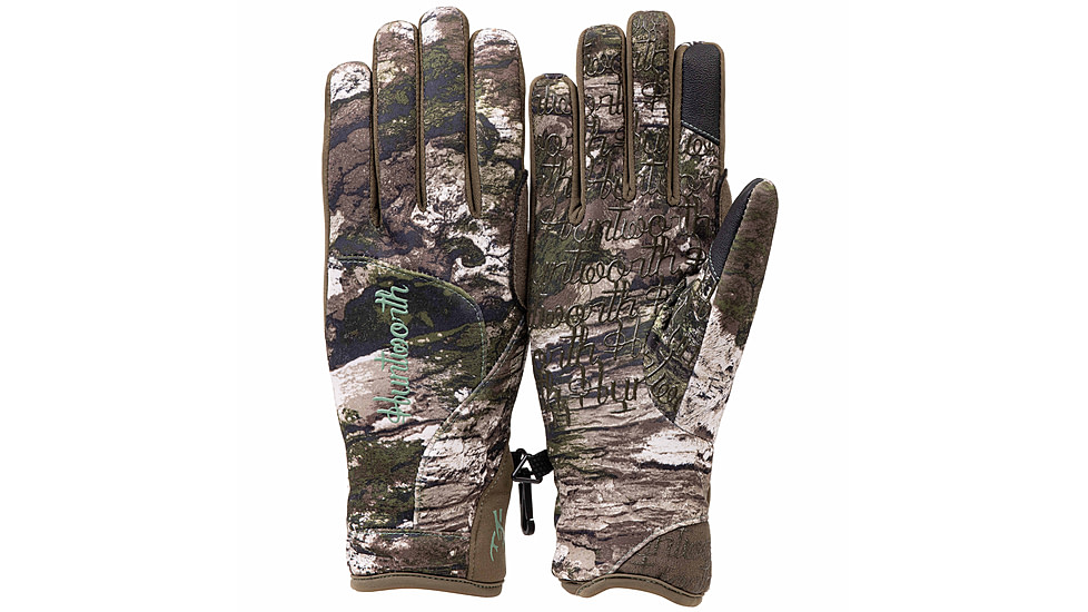 Huntworth Ansted Mid Weight Hunting Glove - Womens, Plush Fleece Lined, Tarnen, Small, E-1207-L-TRN-S