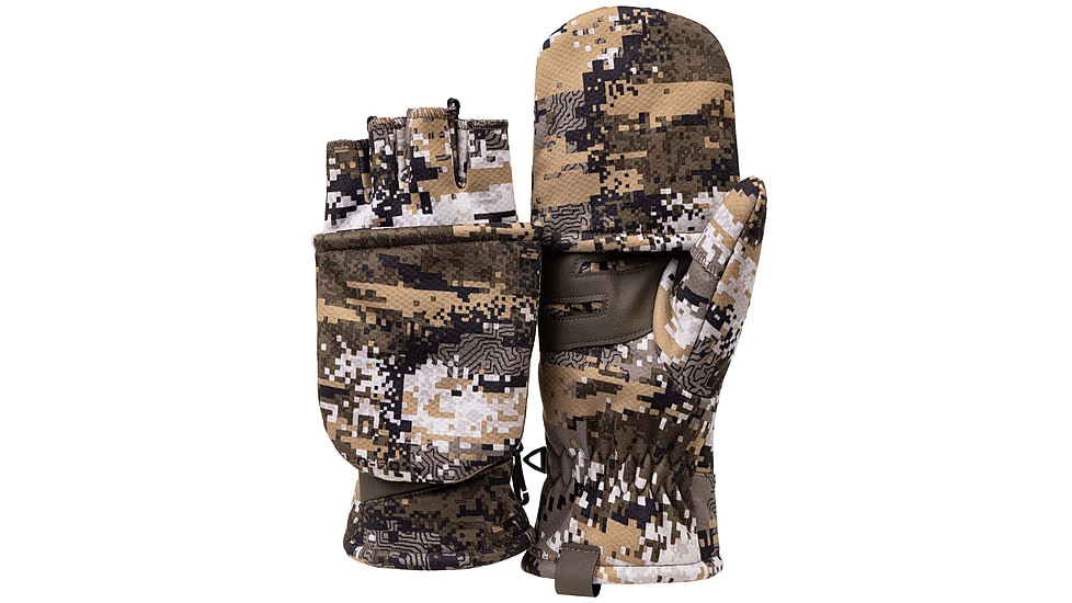 Huntworth Barrow Heat Boost Windproof Softshell Hunting Glove - Mens, Disruption, Large, E-1436-DC-L