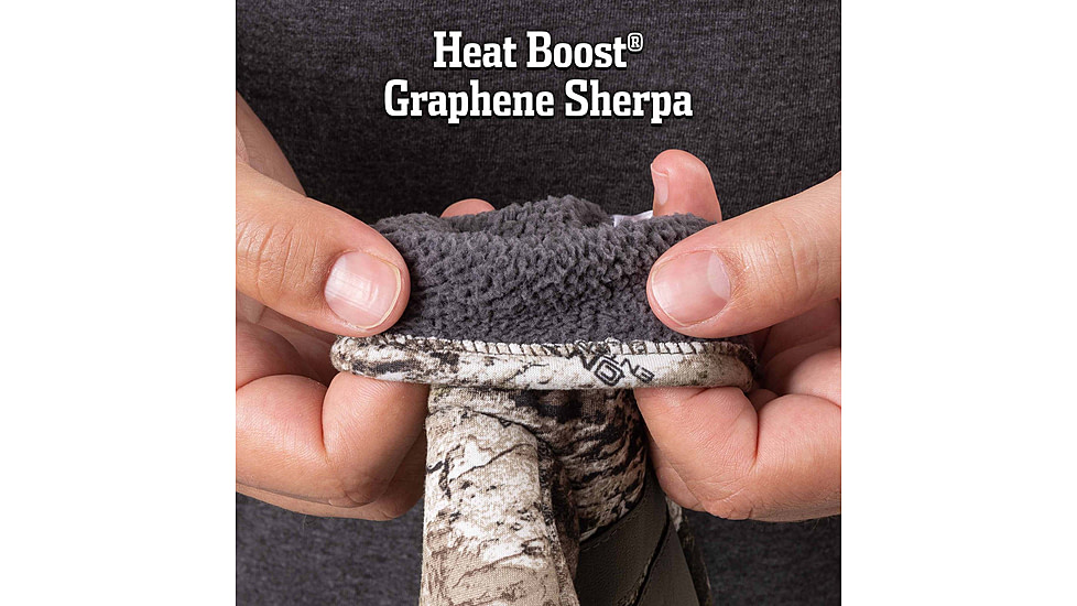 Huntworth Barrow Heat Boost Windproof Softshell Hunting Glove - Mens, Tarnen, Large, E-1433-TRN-L