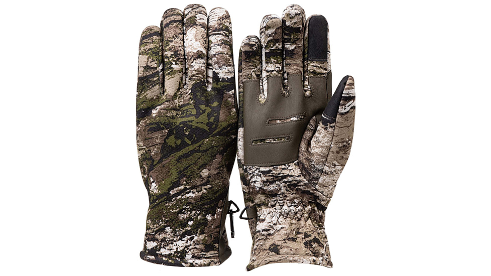 Huntworth Barrow Heat Boost Windproof Softshell Hunting Glove - Mens, Tarnen, Large, E-1433-TRN-L