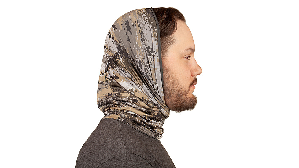 Huntworth Bluffwoods Unlined Poly-Spandex Neck Tube - Mens, Disruption, One Size, E-5752-DC