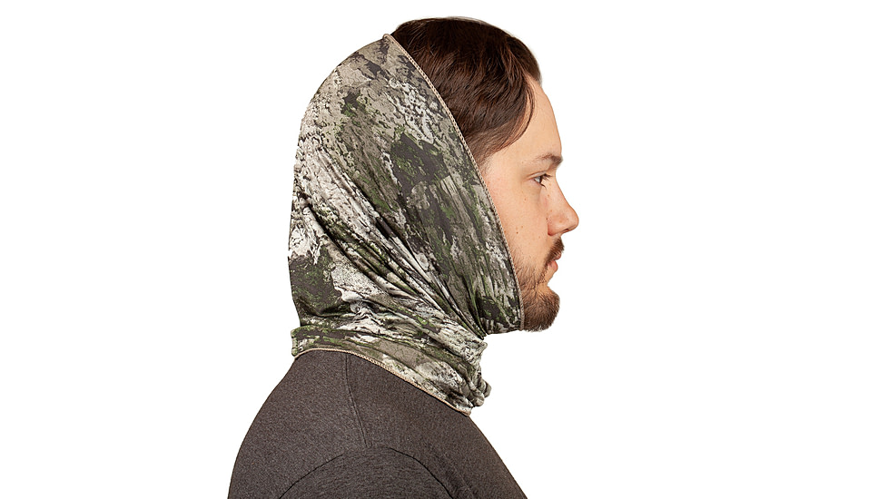 Huntworth Bluffwoods Unlined Poly-Spandex Neck Tube - Mens, Tarnen, One Size, E-5752-TRN