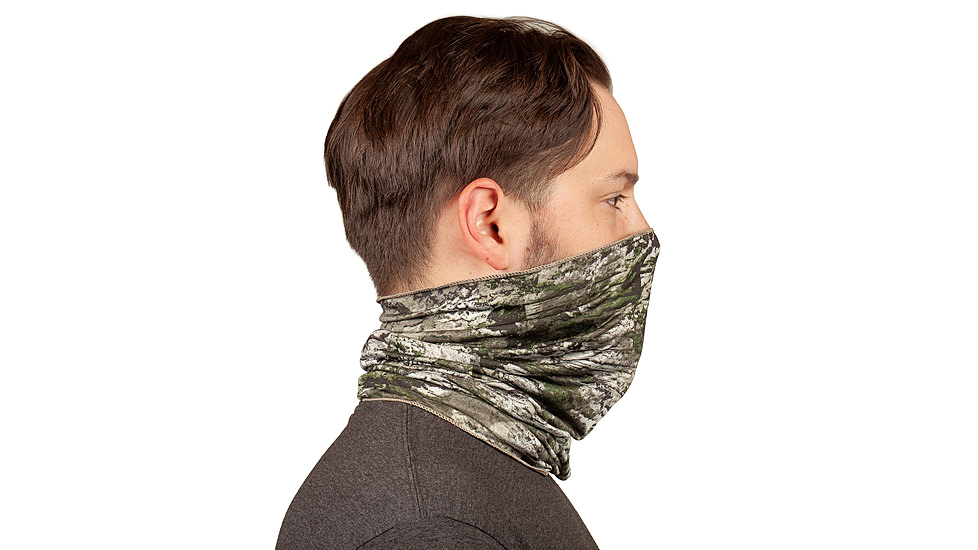 Huntworth Bluffwoods Unlined Poly-Spandex Neck Tube - Mens, Tarnen, One Size, E-5752-TRN