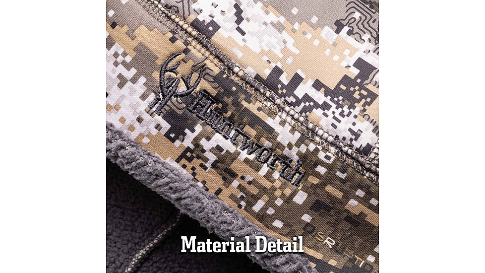 Huntworth Bruggen Heat Boost Lined Performance Fleece Hat - Mens, Disruption, Large / Extra Large, E-5783-DC-L/XL