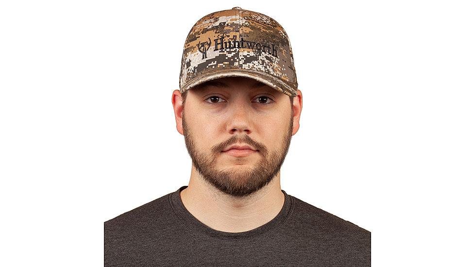 Huntworth Cotton Twill Adjustable Baseball Cap - Men's, Disruption, E-5759-DC