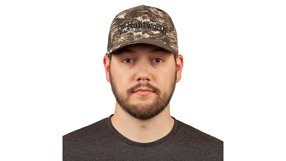 Huntworth Cotton Twill Adjustable Baseball Cap - Men's, Tarnen, E-5759-TRN