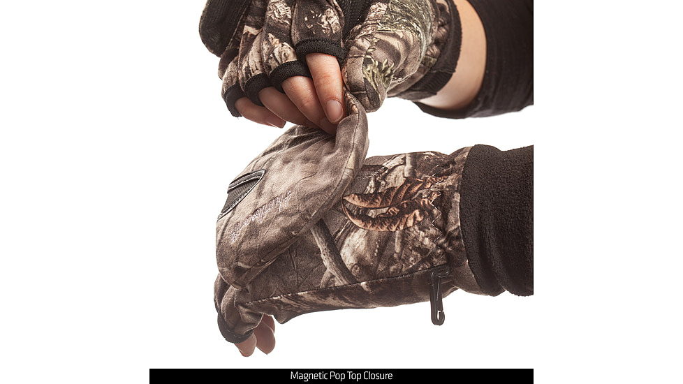 Huntworth Douglas Hunting Pop Top Glove - Womens, Hidden, Large, E-06-L-HDN-L