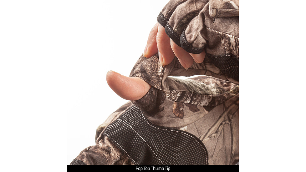 Huntworth Douglas Hunting Pop Top Glove - Womens, Hidden, Large, E-06-L-HDN-L