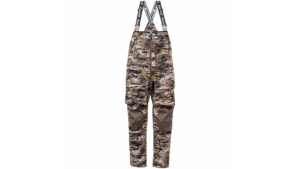 Huntworth Elkins Mid Weight Windproof Soft Shell Bib Overalls - Mens, Disruption, Medium, E-9610-DC-M