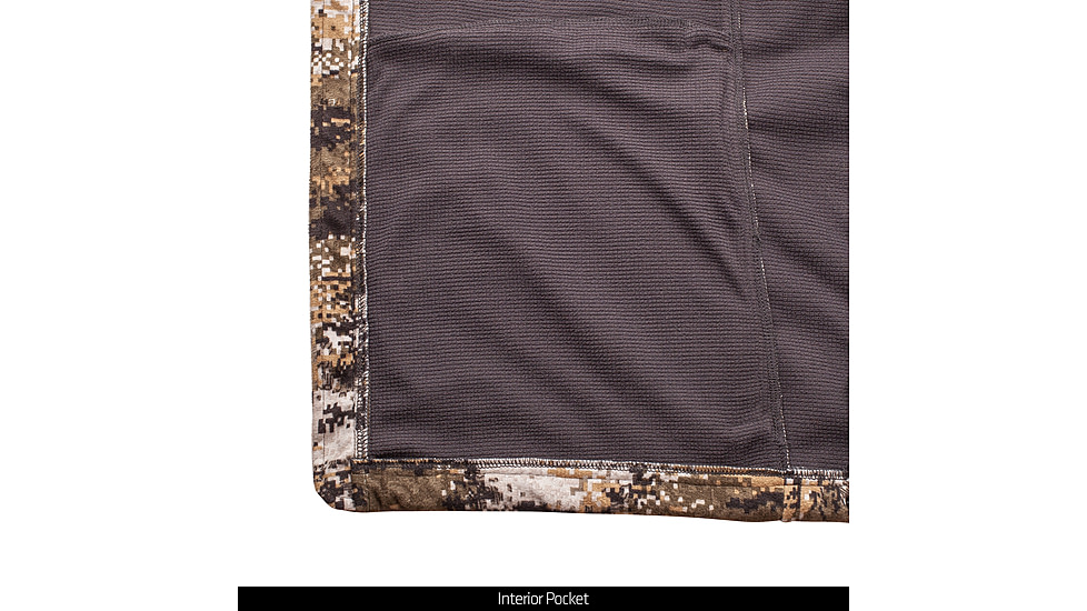 Huntworth Elkins Mid Weight Windproof Soft Shell Vest Waffle Fleece Interior - Mens, Disruption, 2XL, E-9502-DC-2XL