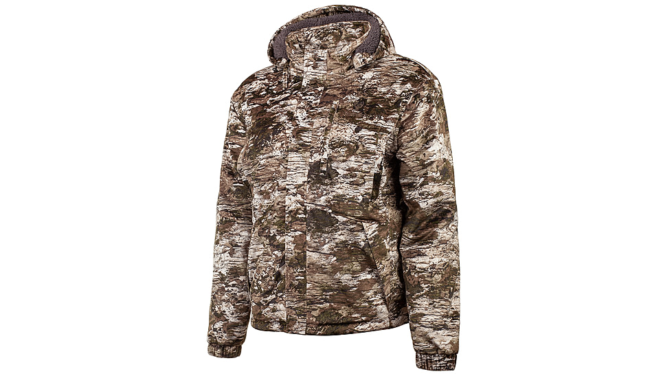 Huntworth Fairbanks Heavy Weight Waterproof Sherpa-lined Jacket - Mens, Tarnen, Large, E-9443-TRN-L