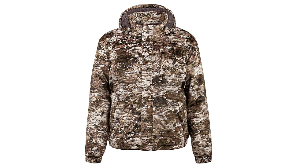 Huntworth Fairbanks Heavy Weight Waterproof Sherpa-lined Jacket - Mens, Tarnen, Large, E-9443-TRN-L