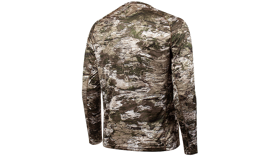 Huntworth Fallon Light Weight Performance Polyester Long Sleeve Shirt - Mens, Tarnen, Extra Large, E-9333-TRN-XL