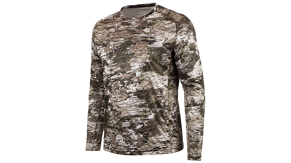 Huntworth Fallon Light Weight Performance Polyester Long Sleeve Shirt - Mens, Tarnen, Extra Large, E-9333-TRN-XL