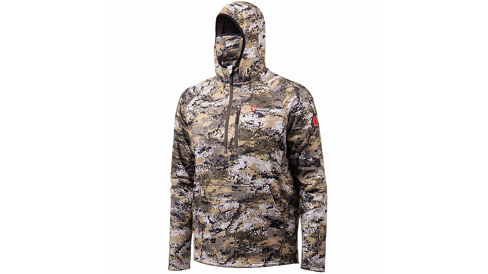 Huntworth Grayling Heat Boost Heavyweight Soft Shell Hoodie - Men's, Disruption, Medium, E-9622-DC-M