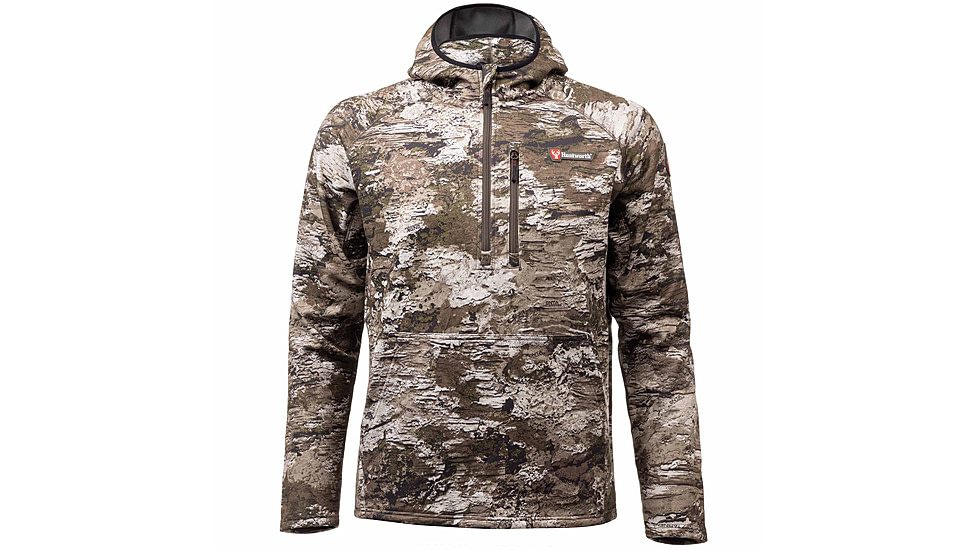 Huntworth Grayling Heat Boost Heavyweight Soft Shell Hoodie - Men's, Tarnen, Large, E-9622-TRN-L