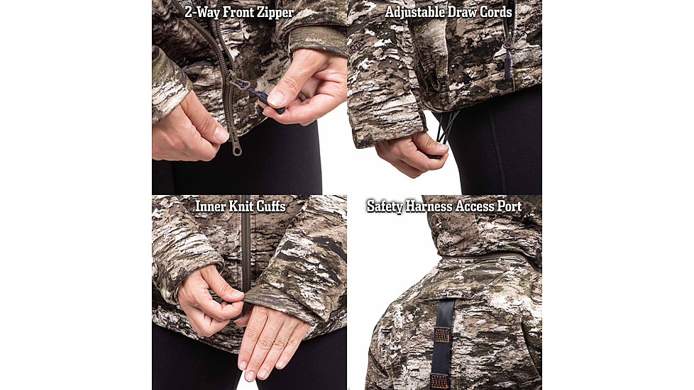 Huntworth Matterhorn Heat Boost Heavyweight/Waterproof Hunting Jacket - Women's, Tarnen, Small, E-9606-W-TRN-S