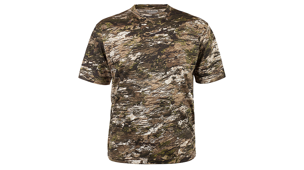 Huntworth Ashland Light Weight Cotton/Poly Short Sleeve Shirt - Men's, Tarnen, Medium, E-943-TRN-M