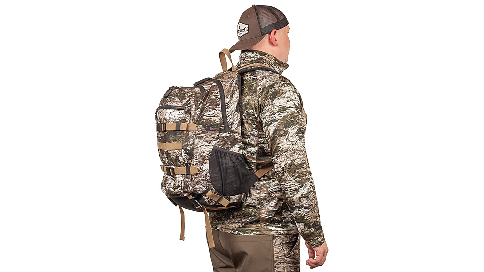 Huntworth Lodi Light Weight Day Pack Backpack, Tarnen, One Size, E-11007-TRN