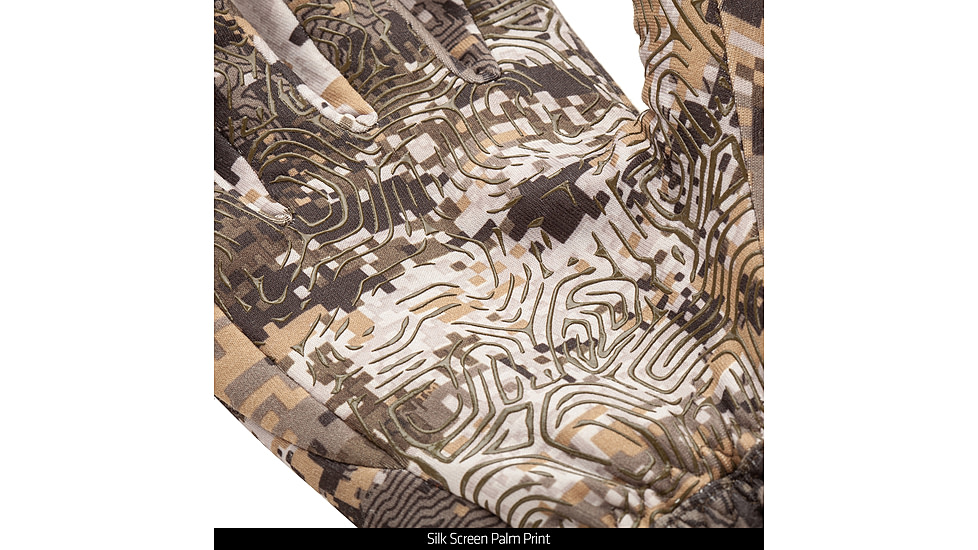 Huntworth Macomb Mid Weight Fused Waterproof Hunting Glove - Mens, Disruption, Large, E-1399-DC-L