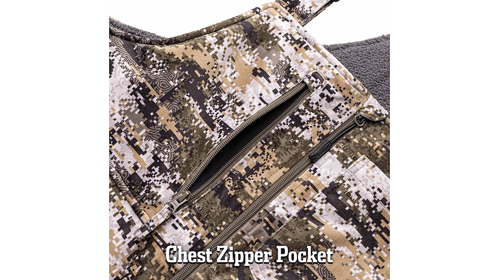 Huntworth Matterhorn Heat Boost Heavyweight Waterproof Lined Hunting Bib Overalls - Mens, Disruption, 2XL, E-9541-DC-2XL