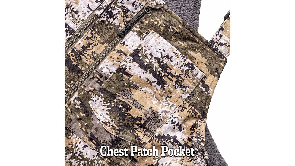 Huntworth Matterhorn Heat Boost Heavyweight Waterproof Lined Hunting Bib Overalls - Mens, Disruption, 2XL, E-9541-DC-2XL