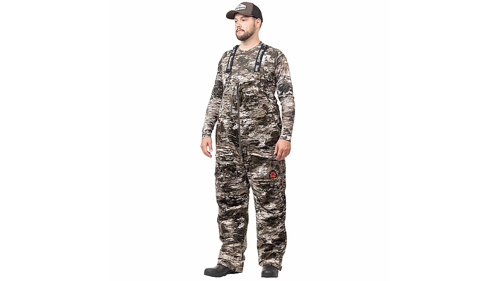 Huntworth Matterhorn Heat Boost Heavyweight Waterproof Lined Hunting Bib Overalls - Mens, Tarnen, 2XL, E-9541-TRN-2XL
