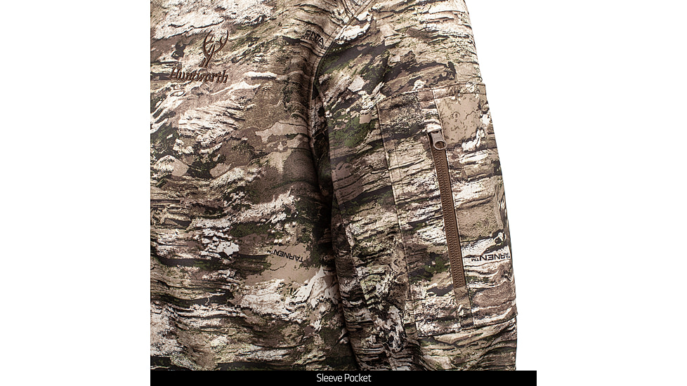 Huntworth Harrison Mid Weight Performance Fleece Hunting Hoodie - Men's, Tarnen, Medium, E-9197-TRN-M