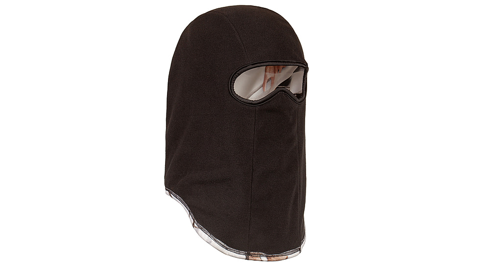 Huntworth Rawline Reversible Hunting Performance Fleece Balaclava - Mens, Snow Camo Brown/Black, One Size, E-5517-31SCB