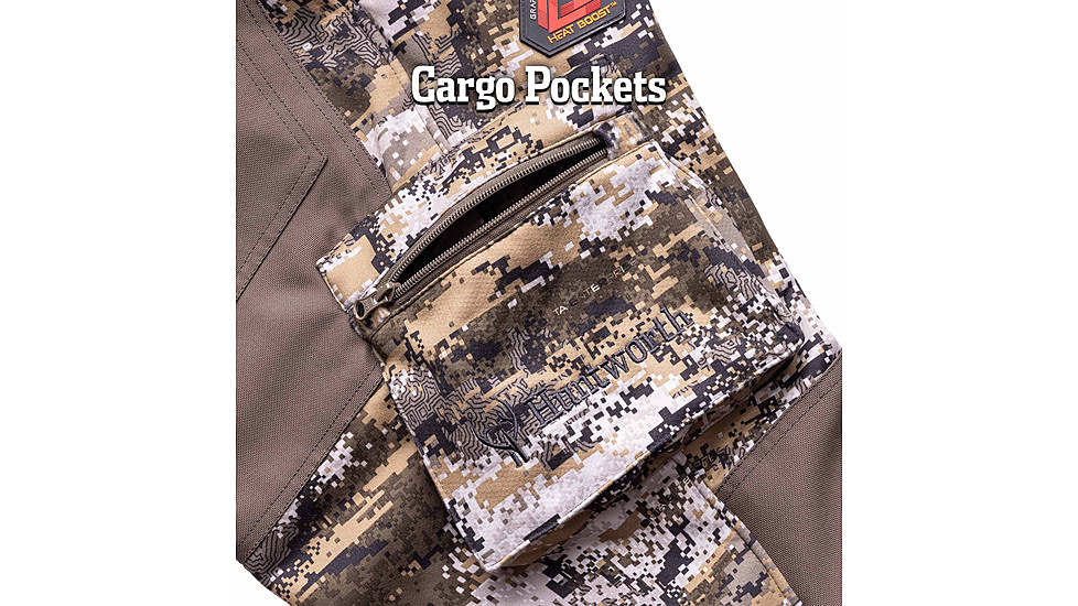 Huntworth Saskatoon Heat Boost Heavy Weight Windproof Softshell Pants - Mens, Disruption, Medium, E-9543-DC-M