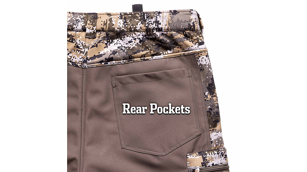 Huntworth Saskatoon Heat Boost Heavy Weight Windproof Softshell Pants - Mens, Disruption, Medium, E-9543-DC-M