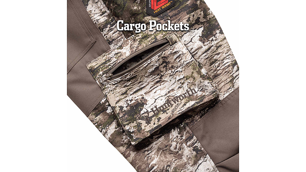 Huntworth Saskatoon Heat Boost Heavy Weight Windproof Softshell Pants - Mens, Tarnen, Extra Large, E-9543-TRN-XL