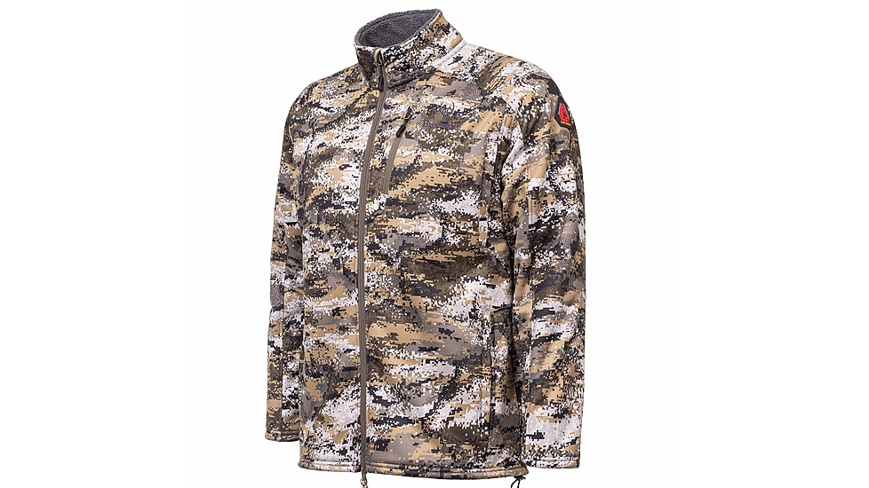 Huntworth Saskatoon Heat Boost Heavyweight Windproof Softshell Hunting Jacket - Mens, Disruption, Large, E-9542-DC-L