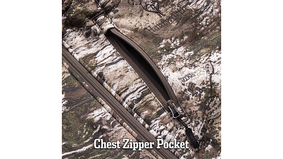 Huntworth Saskatoon Heat Boost Heavyweight Windproof Softshell Hunting Jacket - Mens, Tarnen, Extra Large, E-9542-TRN-XL